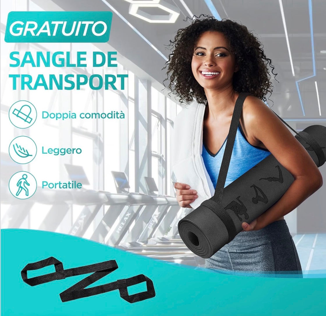 Tappetino Yoga & Stretching – Comfort, Stabilità e Benessere