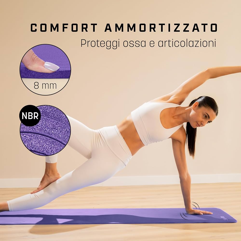 Tappetino Yoga & Stretching – Comfort, Stabilità e Benessere
