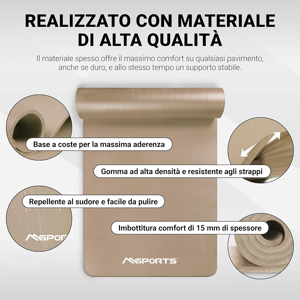 Tappetino Yoga &amp; Stretching – Comfort, Stabilità e Benessere